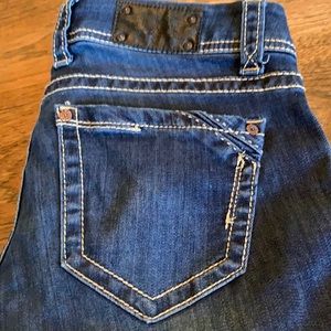 Buckle Black Skinny Jeans